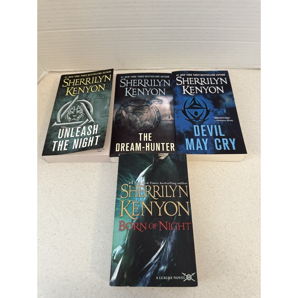 Lot Of 4 Sherrilyn Kenyon Paperback Book League Novel